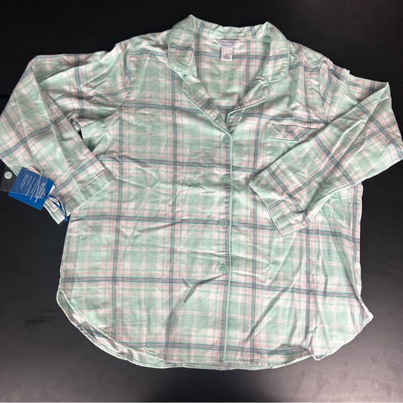 Sleep Sense Intimates & Sleepwear New Sleep Sense Flannel Sleep Shirt Poshmark
